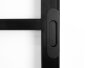 Stalen schuifdeur zwart met glas, 957x2095mm, 3 vaks STD 02 afbeelding 2