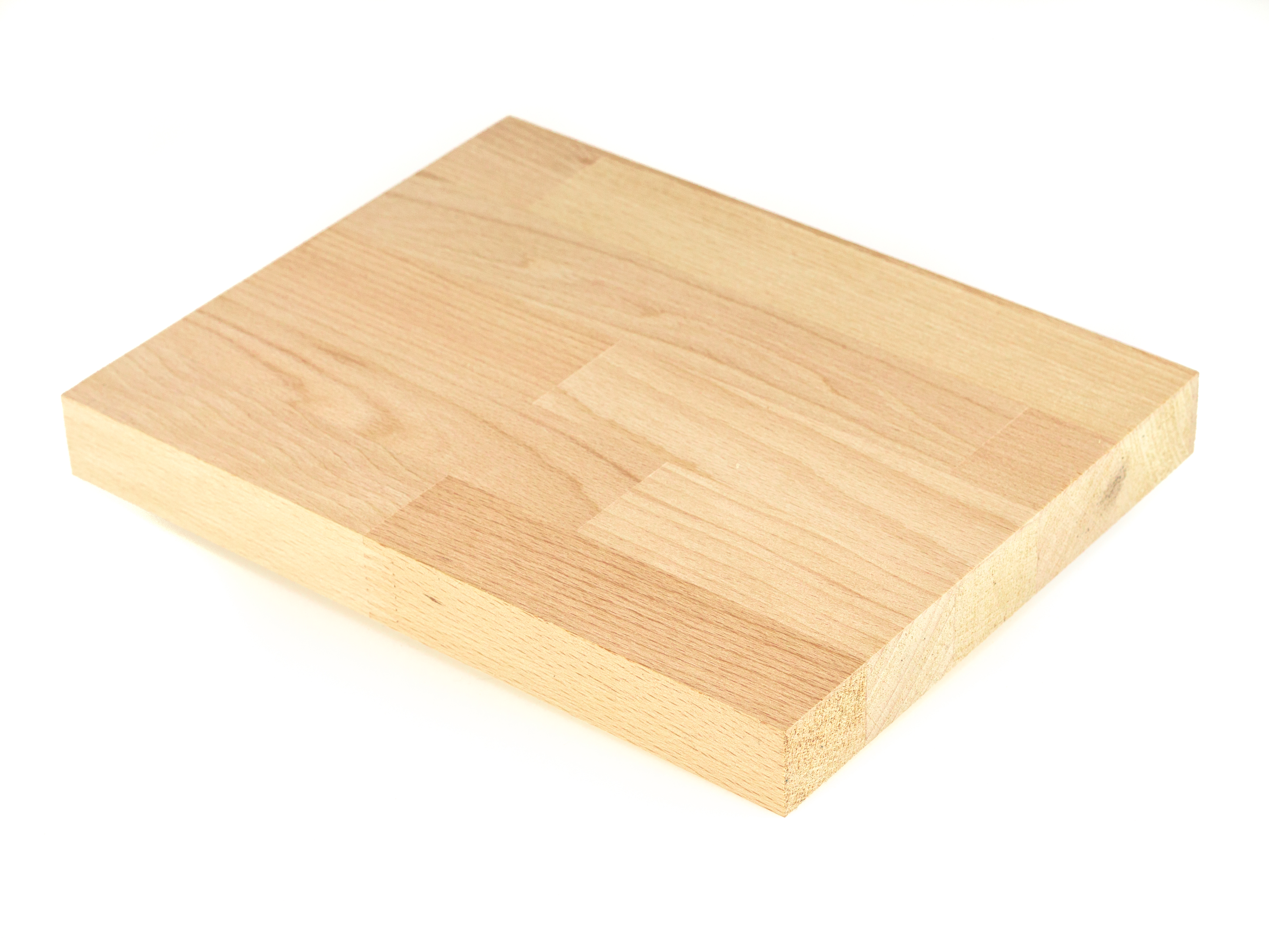 Beuken gestoomd A/B houten werkblad gevingerlast en